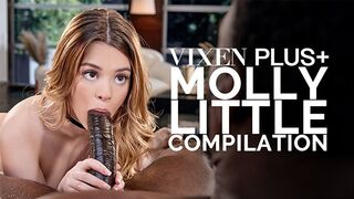 Molly Little kompilace with hard fuck