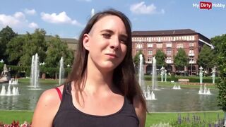 Německý turista dívka venkovní anál kurva