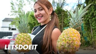 Hot street shooting and wild fucking Melissa lujan