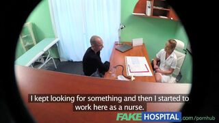 Horká zdravotní sestra svádí a fucks její starý vysoká škola profesor