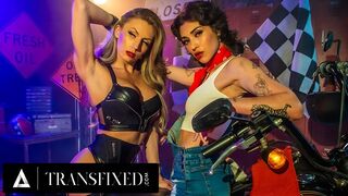 Brooklyn Gray odborníci zlepšit Jade Venus trans dřevo - tvář dolů!