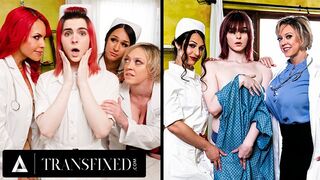 Výběr transgender lesbičky lékaři - horké matka trojčata a orgasmické fucks!