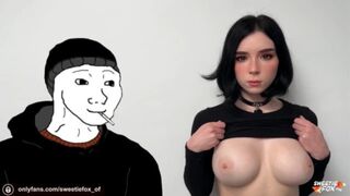 Doomer dívka pov fucked v duchu rule34