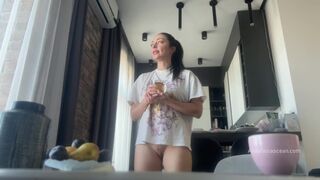 Sexy fit čisté a souložit bez hnědé kalhotky