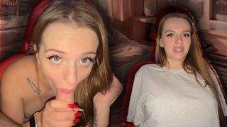 Sentimentální pohledy při sání v břiše