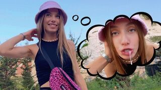 Profesionální kuřba ve veřejném parku, on trvá 2 minuty, aby si