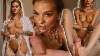 Sexy student medicíny složil zkoušku na profesorově stromě