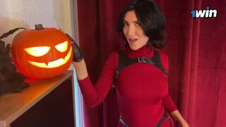 Na Halloween večer, ada wong zapomněl nosit kalhotky a dostat fucked tvrdě