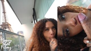 Podváděla jsem svého přítele na balkóně v Paříži s tvrdou prdelí