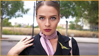 Hot air hosteska svedl mě - kurva ji a sprej na její obličej 4k - catecravet
