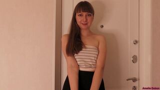 Moje paní odešla. Můj dům bez kalhotek a s cum v její kundička po vášnivý sex