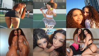 Lucky guy fucking two kudrnatý, big- breasted, fat-ass girls in three