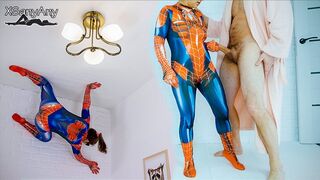 Spidey děvka dostane chytil kurva