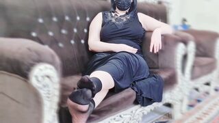 Hot lady fucks ji zadek tvrdě a sténá s radostí