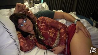 Hot indian dívka velký zadek je fucked podle sexy hotel host