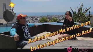 Kailani Moon mě zve na živé představení, abych explodoval na jeho jedinýchfanoušcích!