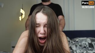 Valeria sladkih 's anální orgasmus - kurva pracing z jejího zadku