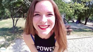 Horká procházka 35 stupňů v regionu s Alice, osvěžující konec na konci videa