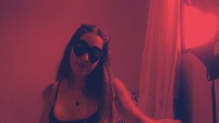 Teenage cosplay dívka masturbuje s učitel pomoc Část 2