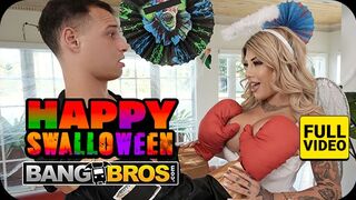 BANGBROS Network Sexy saje Wild Suck Mostohafia Obrovský Dick před Halloween