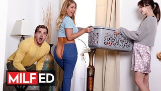 Nathan pracuje na Lolly Dames 's shapely zadek v poslední MILFED video