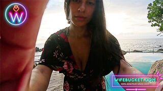WifeBucket 's Wins - Sentimental MILF Rytíři v západech slunce s velkými prsy a vášní