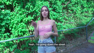 Public Agent - Tall skinny chick picked up
