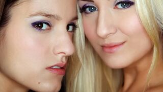 Faraway tak blízko - Cayla Lions a Silvie Luca sexy lesbické objetí
